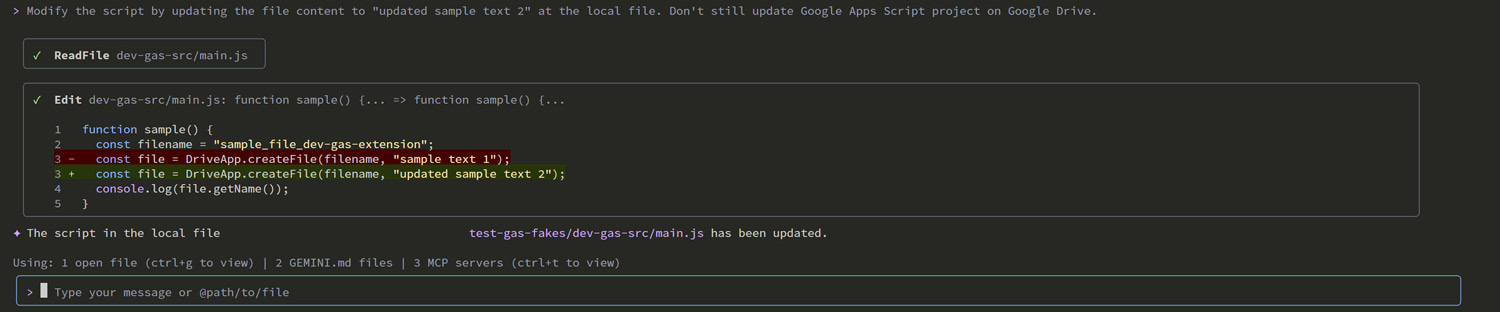 Modify Existing Script
