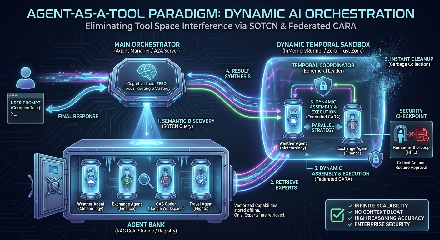 Agent-as-a-Tool paradigm