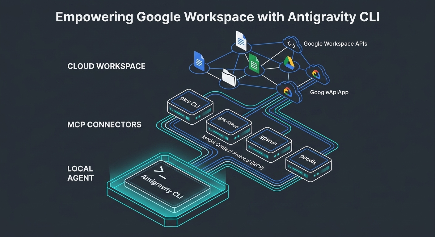 Top image of Orchestrating Google Workspace with Antigravity CLI: A High-Performance Agentic Framework