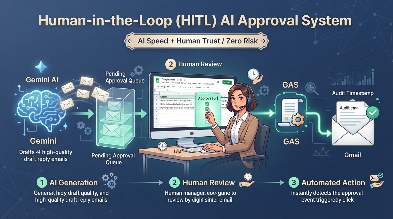 Figure 9: Human-in-the-Loop interactive approval workflow architecture