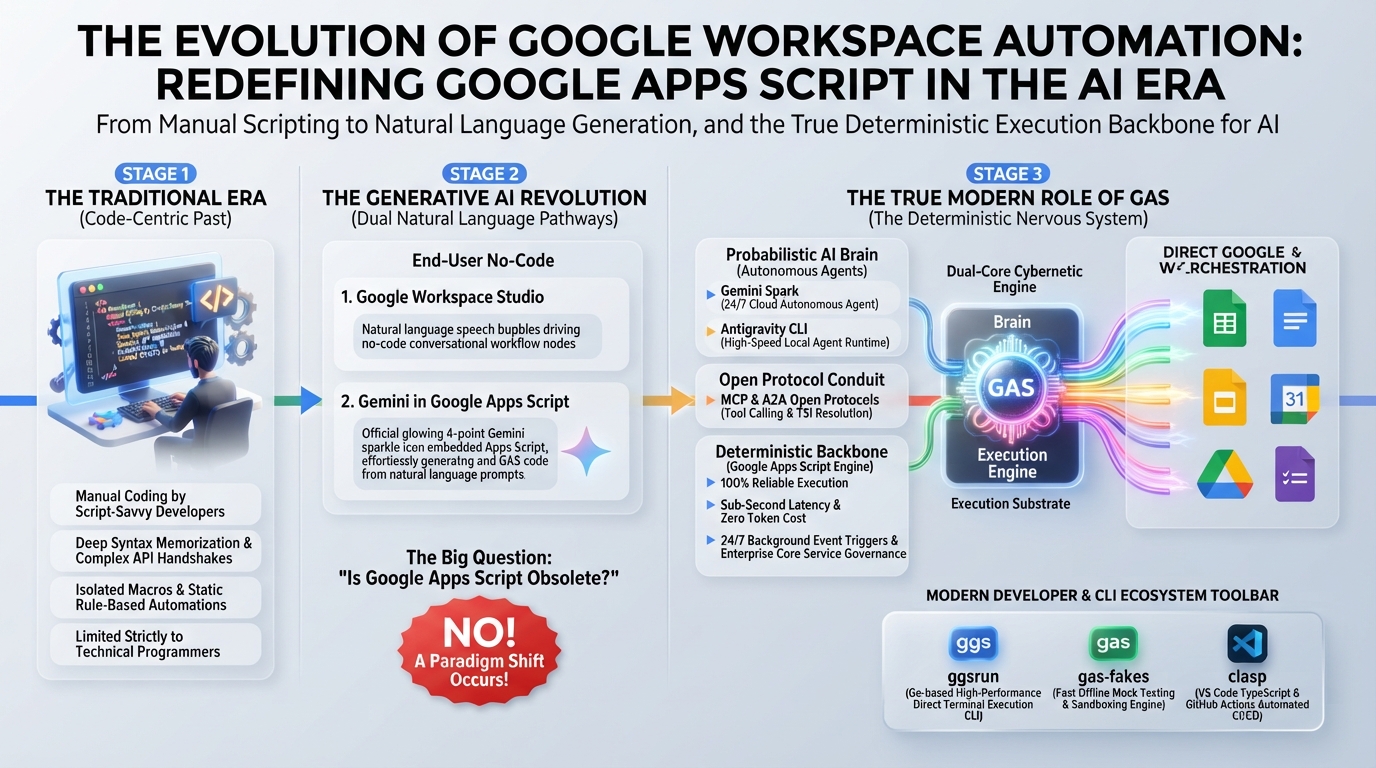 Google Apps Script & Gemini in Google Workspace: Architectural Topologies and Ecosystem