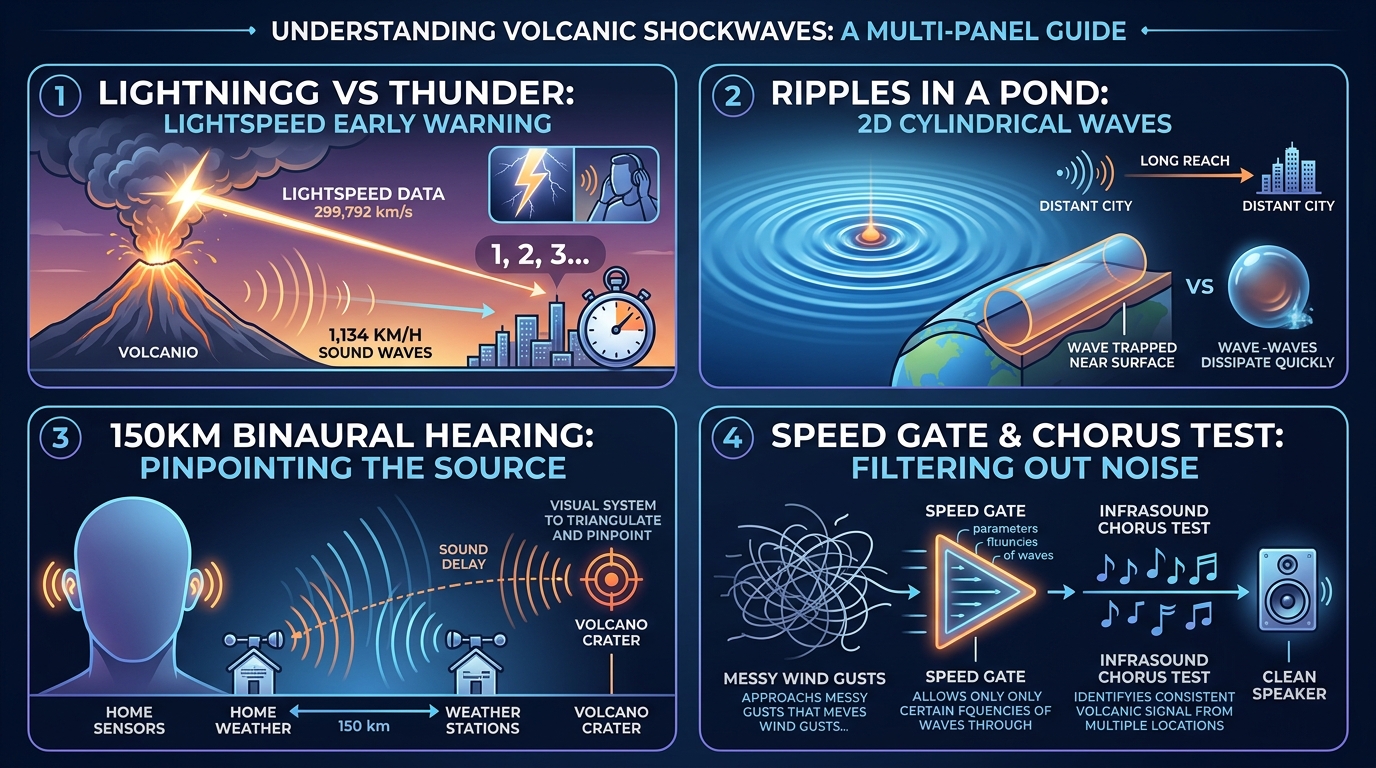 Understanding Volcanic Shockwaves: 4 Intuitive Everyday Analogies