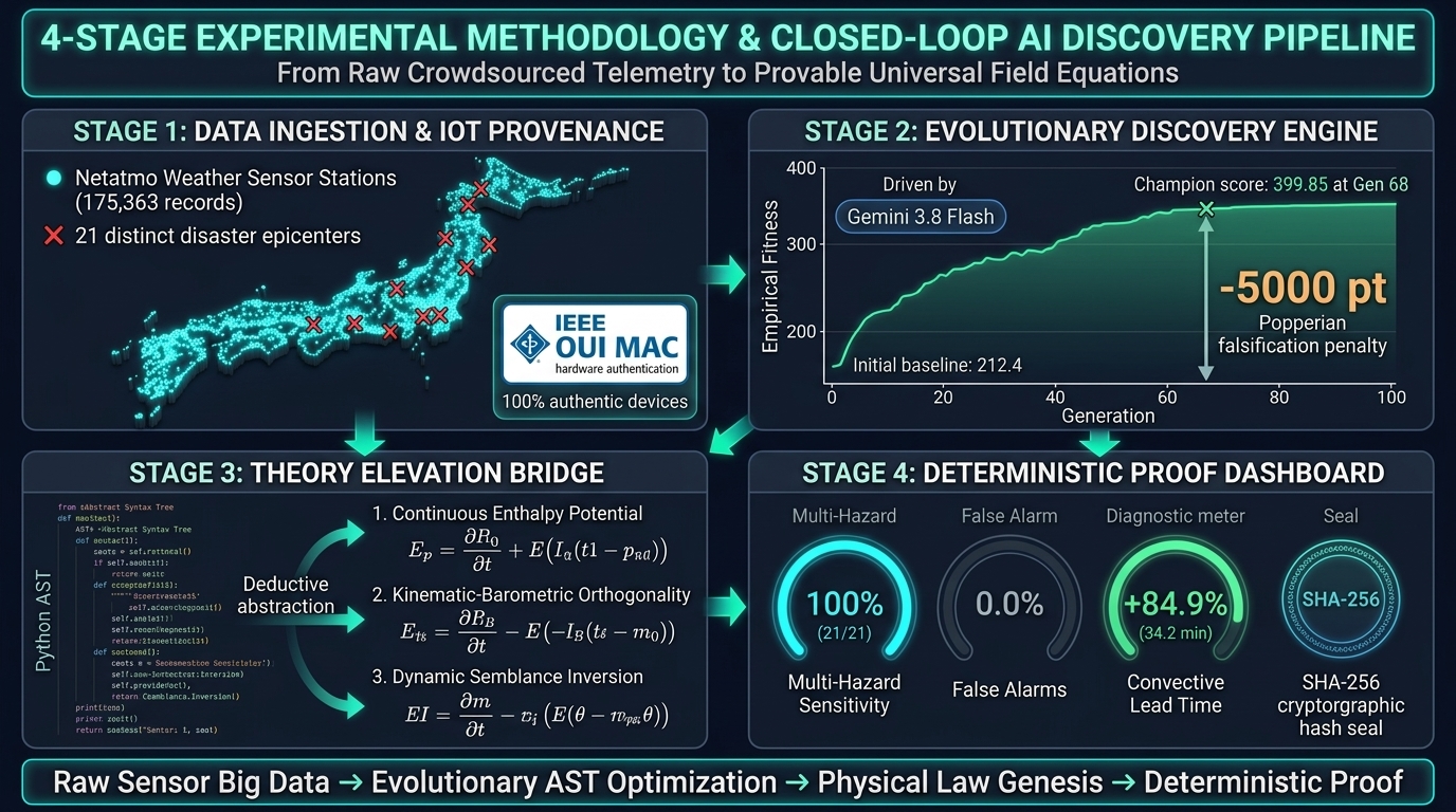 Figure 7: The 4-Stage Experimental Methodology and Closed-Loop Research Pipeline