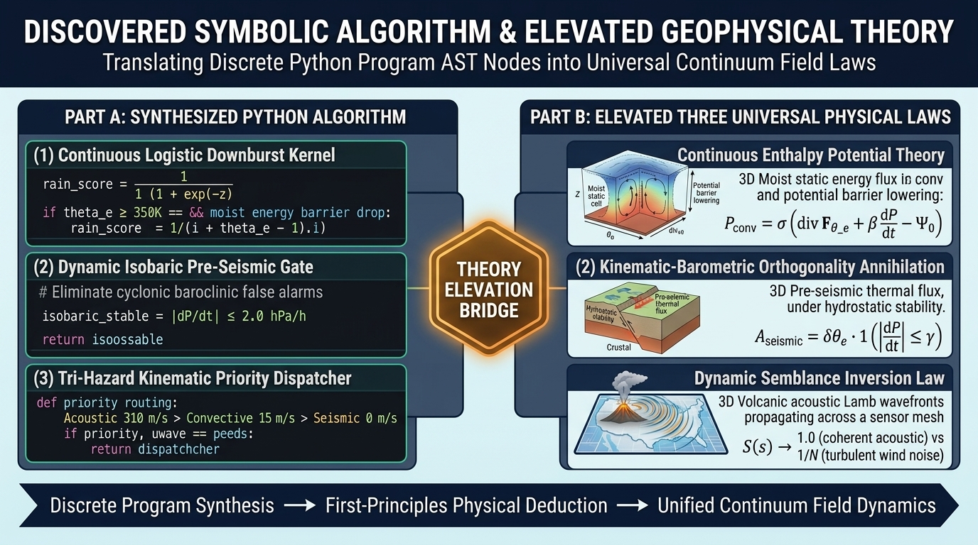 Figure 8: Discovered Symbolic Algorithm and Elevated Unified Geophysical Theory