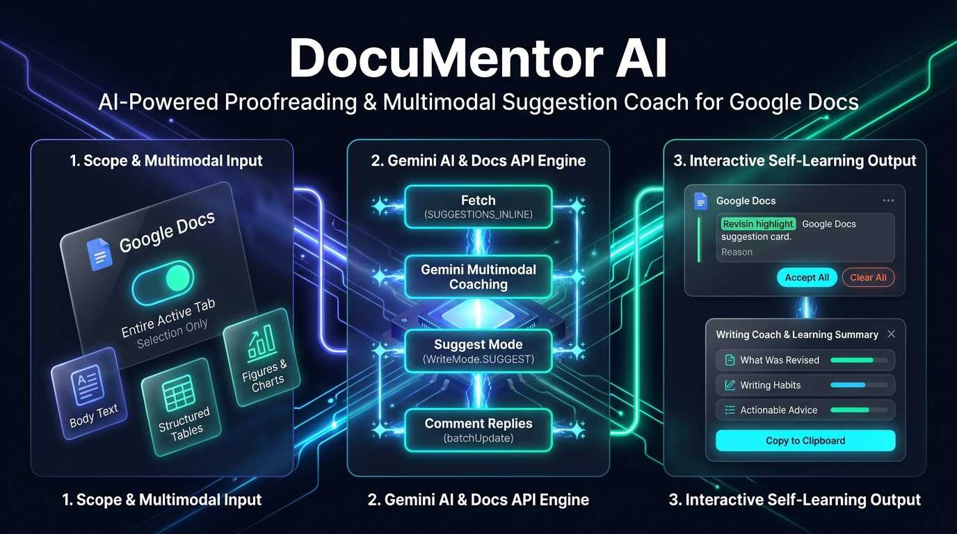 DocuMentor AI Overview Infographic